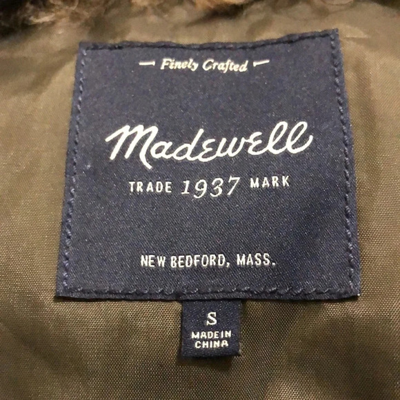 MADEWELL | Soft Faux Fur Vest - Picture 4 of 4